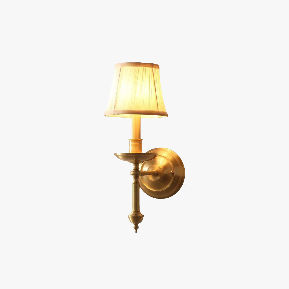 Keldelrose Fabric Wall Light-Moonnatur