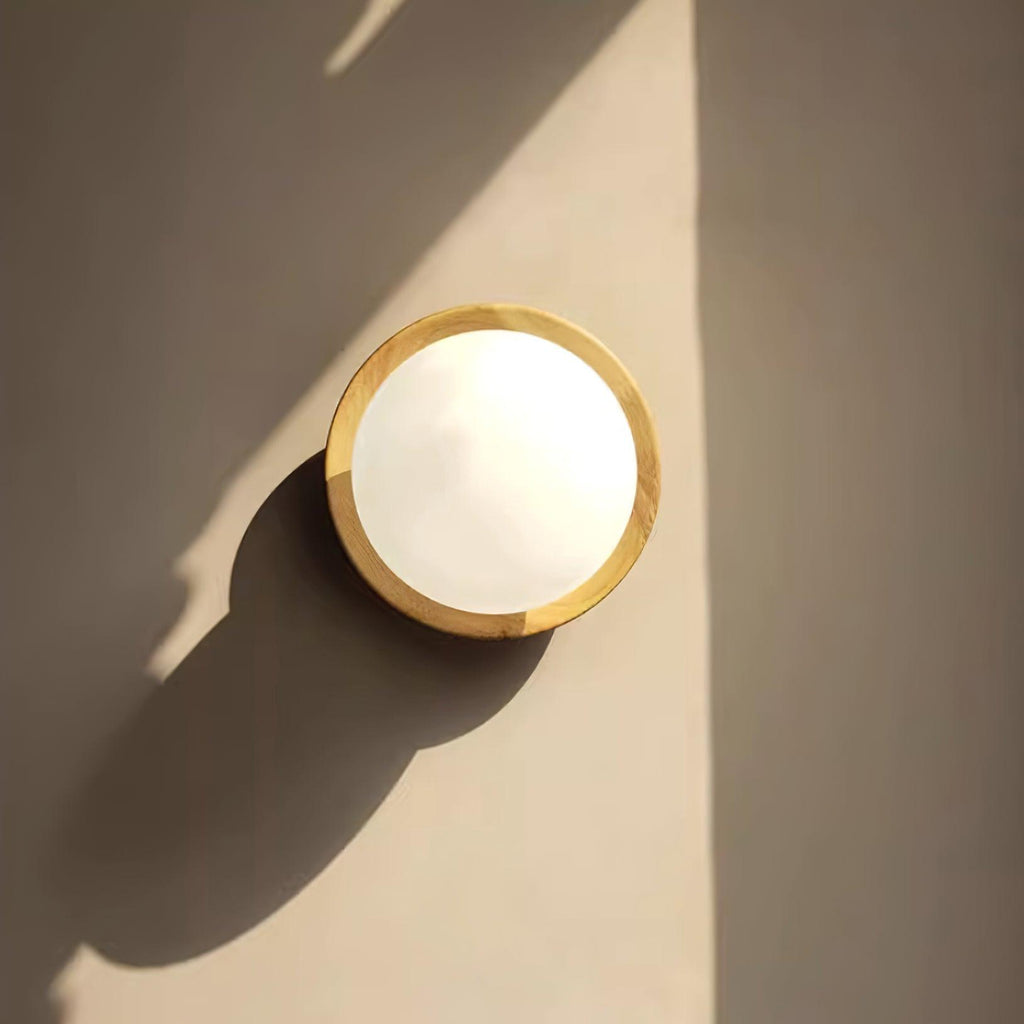 Cindelis Wood Wall Light-Moonnatur
