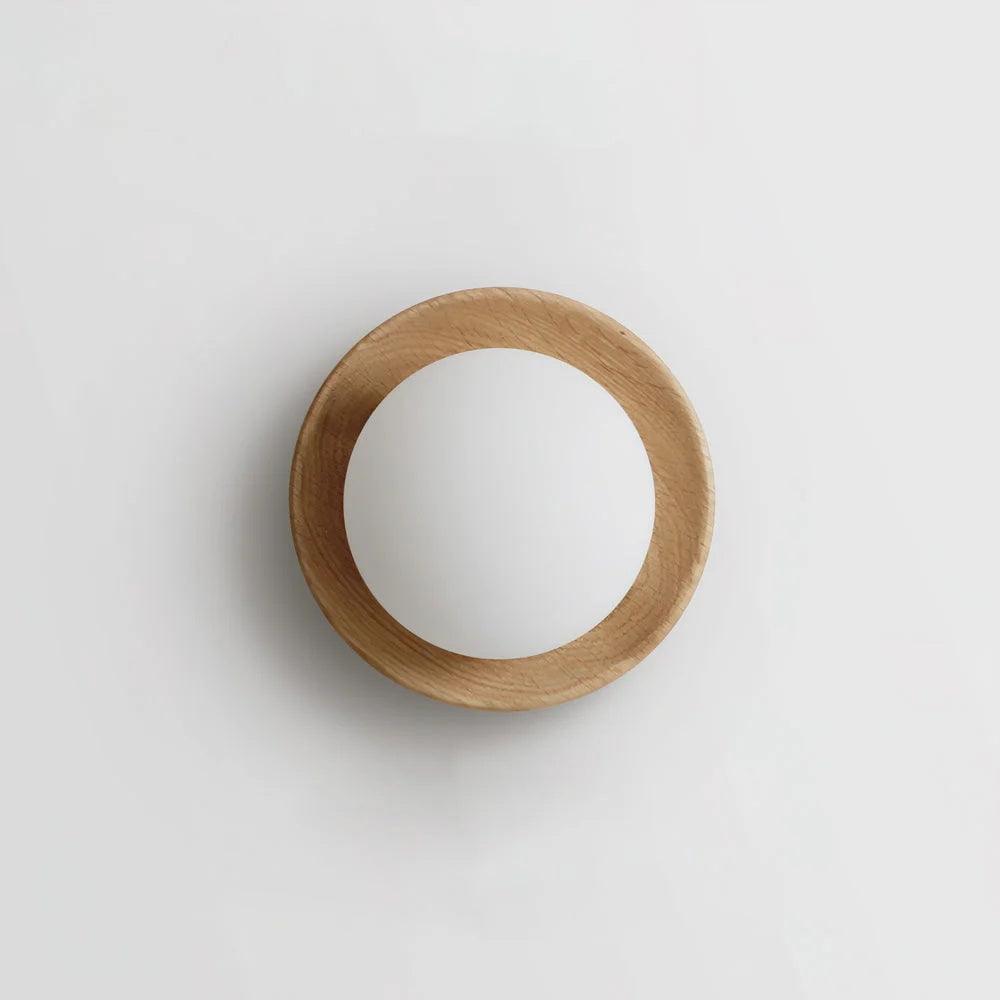 Cindelis Wood Wall Light-Moonnatur