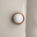 Cindelis Wood Wall Light-Moonnatur