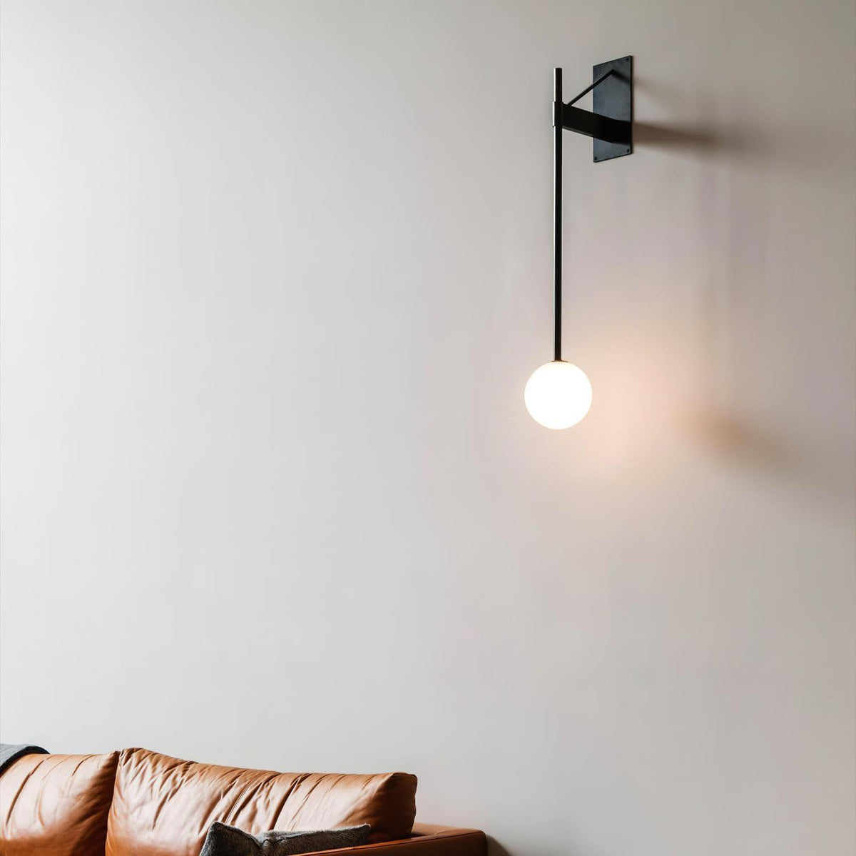 Tardenwell Glass Wall Light-Moonnatur