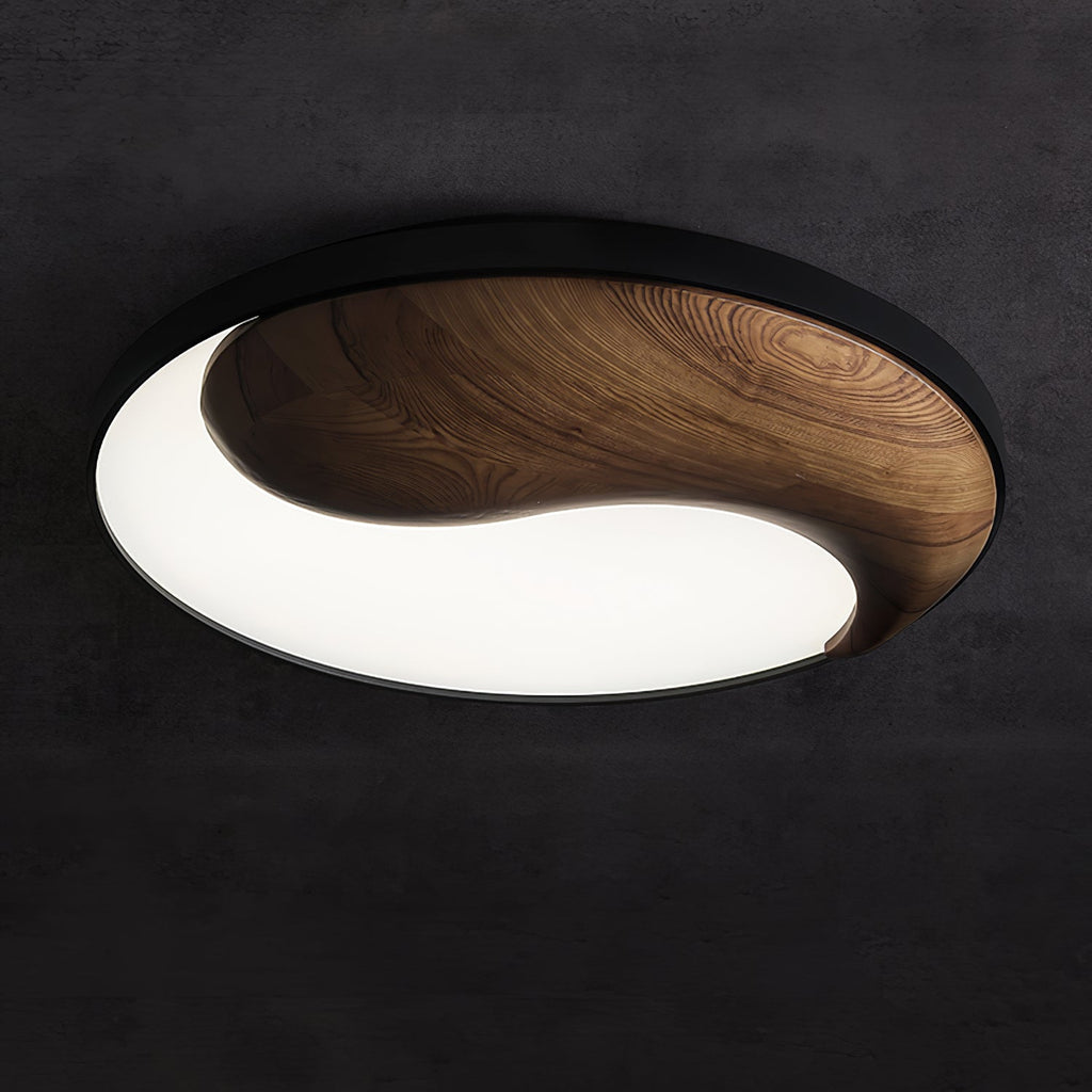 Terenna Wood Ceiling Light-Moonnatur