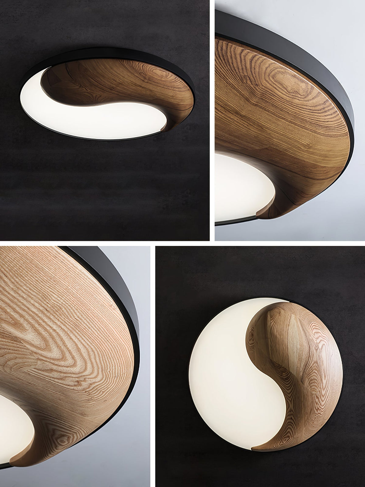 Terenna Wood Ceiling Light-Moonnatur