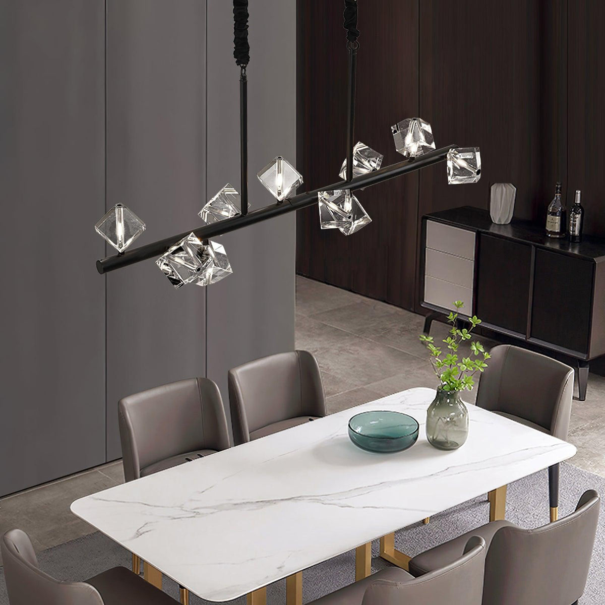 Jardenwell Crystal Pendant Light-Moonnatur