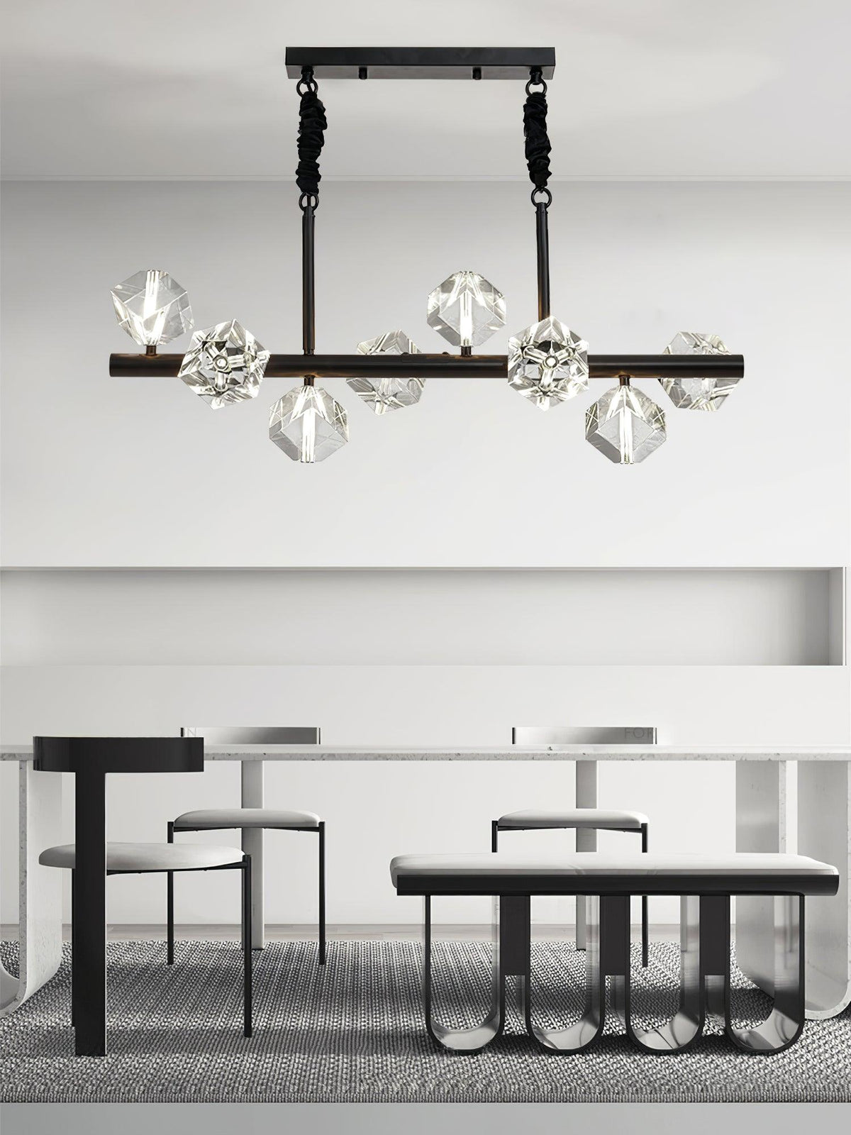 Jardenwell Crystal Pendant Light-Moonnatur