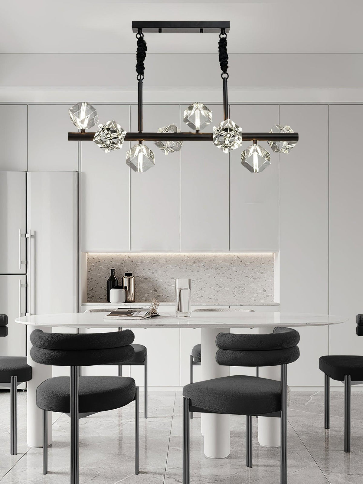 Jardenwell Crystal Pendant Light-Moonnatur