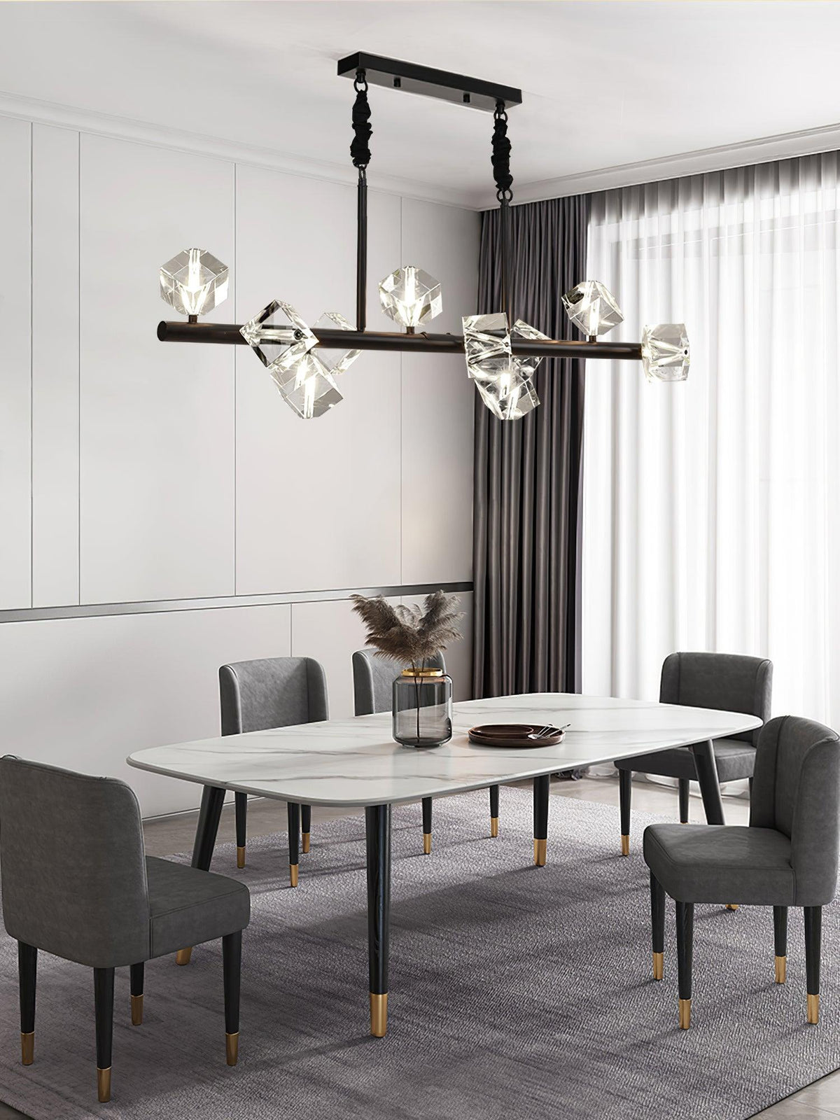 Jardenwell Crystal Pendant Light-Moonnatur