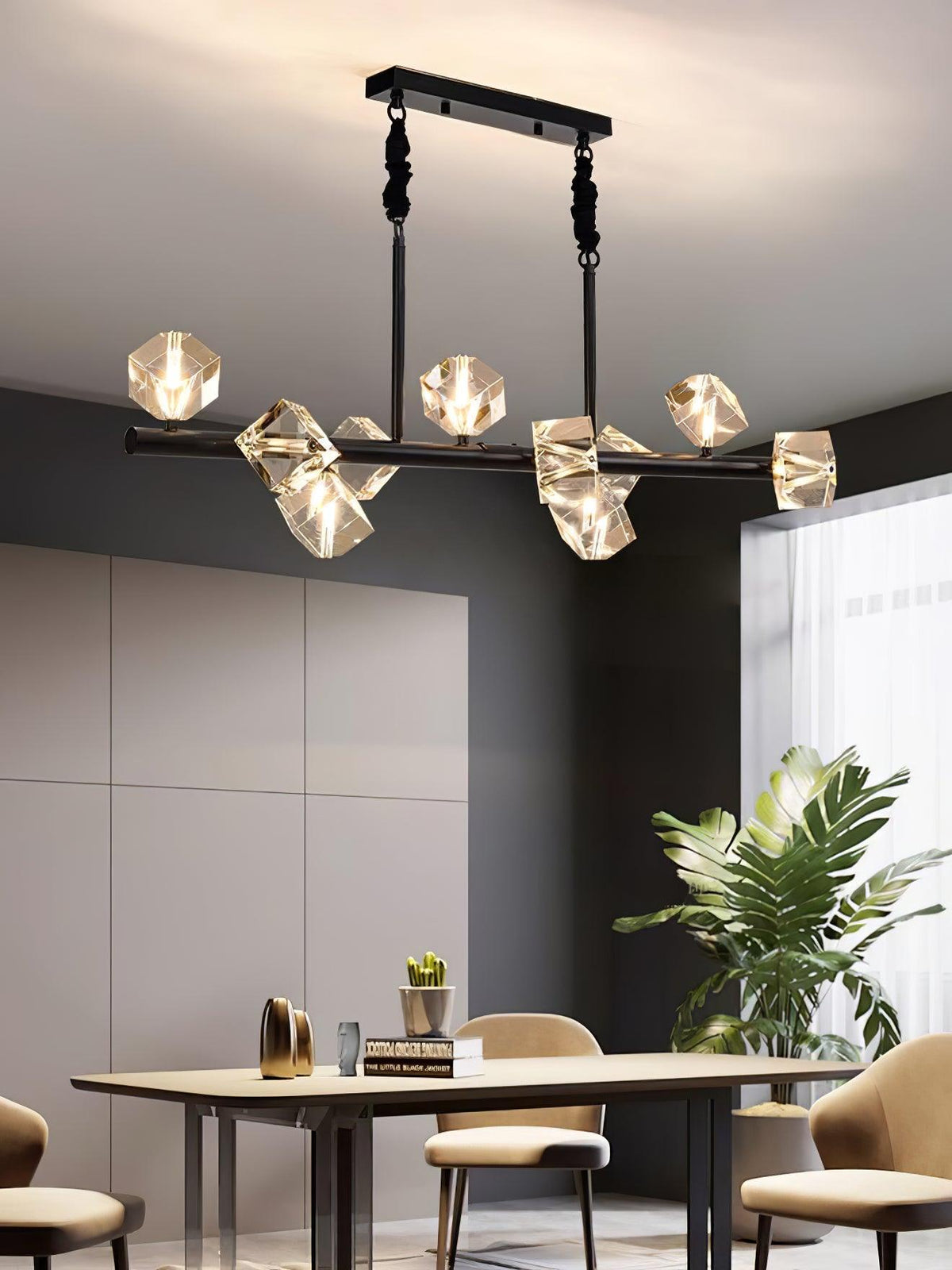 Jardenwell Crystal Pendant Light-Moonnatur