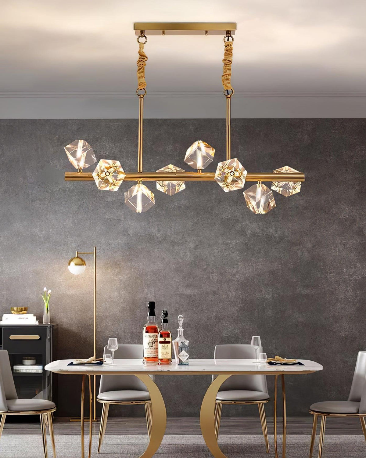 Jardenwell Crystal Pendant Light-Moonnatur