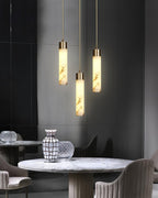 Istrava Alabaster Pendant Light-Moonnatur