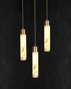 Istrava Alabaster Pendant Light-Moonnatur