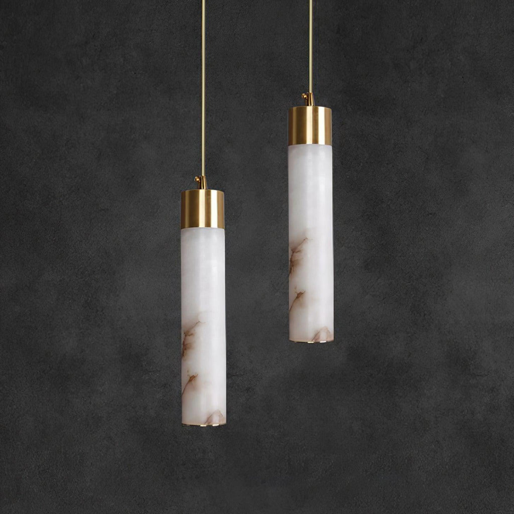 Istrava Alabaster Pendant Light-Moonnatur