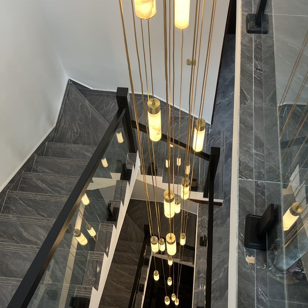 Darnelonna Alabaster Pendant Light-Moonnatur
