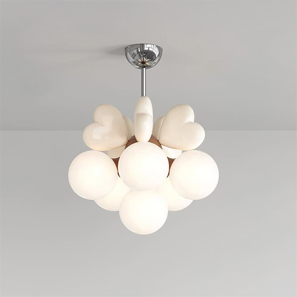 Wilvenden Acrylic Chandelier-Moonnatur