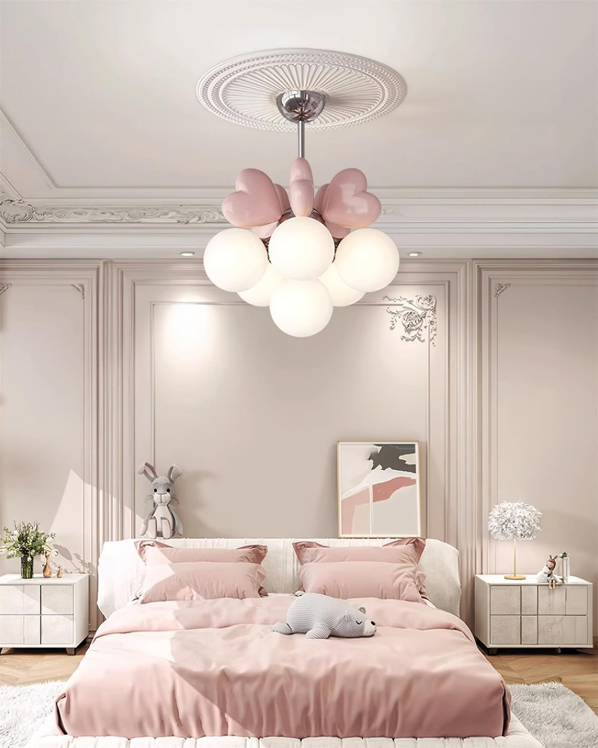 Wilvenden Acrylic Chandelier-Moonnatur