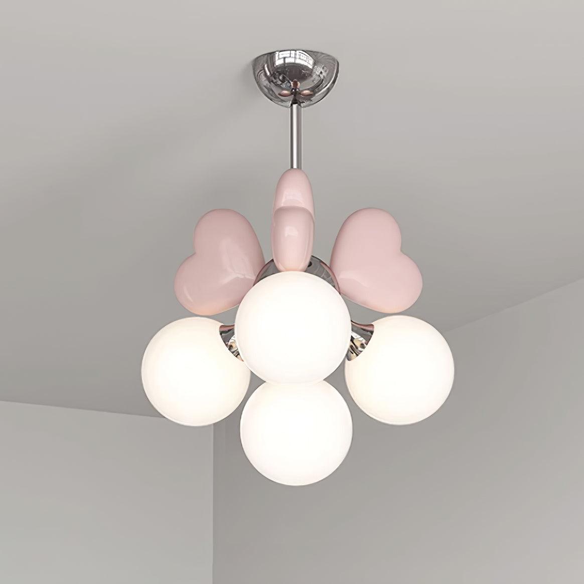 Wilvenden Acrylic Chandelier-Moonnatur