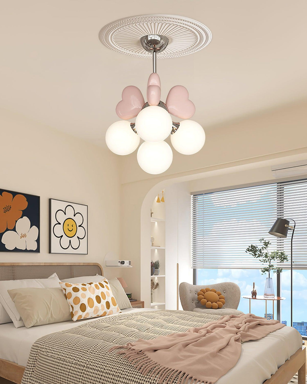 Wilvenden Acrylic Chandelier-Moonnatur