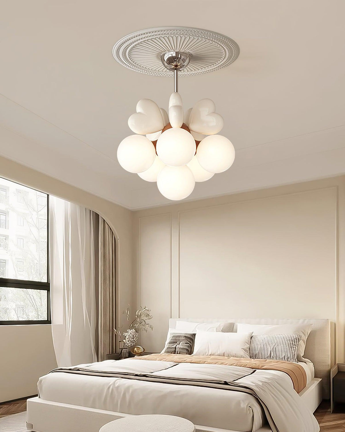 Wilvenden Acrylic Chandelier-Moonnatur