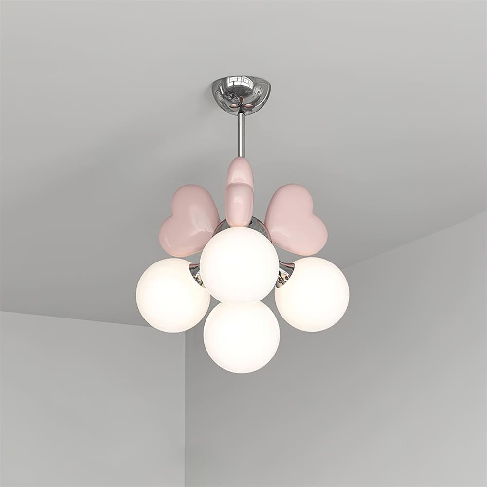 Wilvenden Acrylic Chandelier-Moonnatur