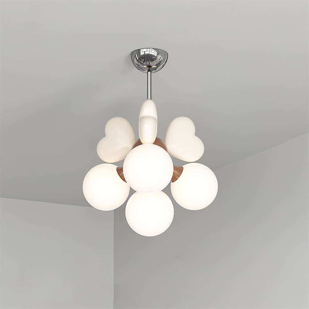 Wilvenden Acrylic Chandelier-Moonnatur