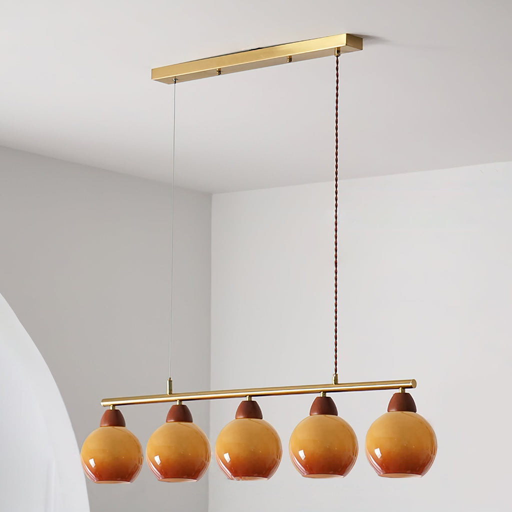 Berelelia Glass Chandelier-Moonnatur