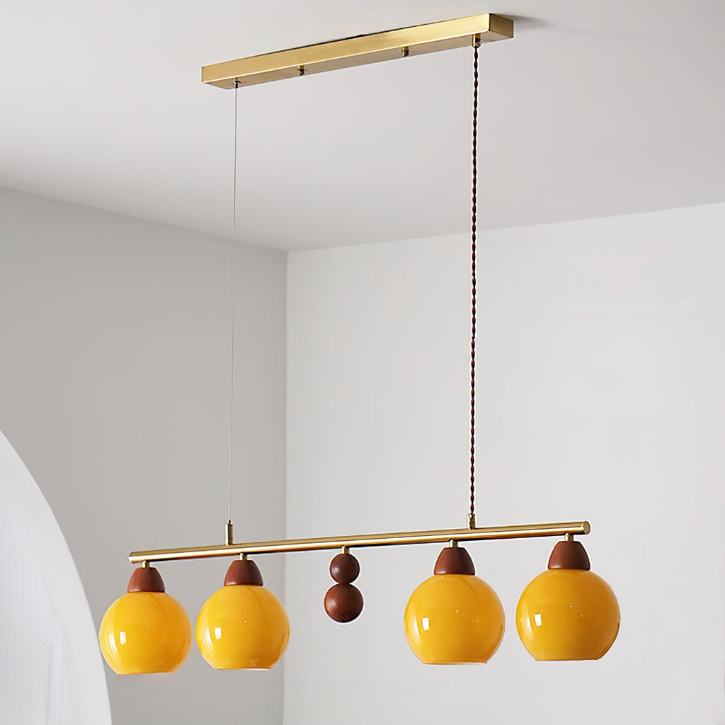 Berelelia Glass Chandelier-Moonnatur