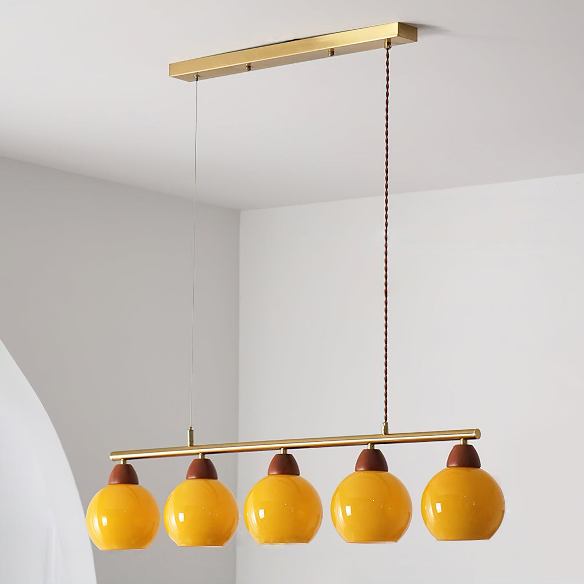 Berelelia Glass Chandelier-Moonnatur