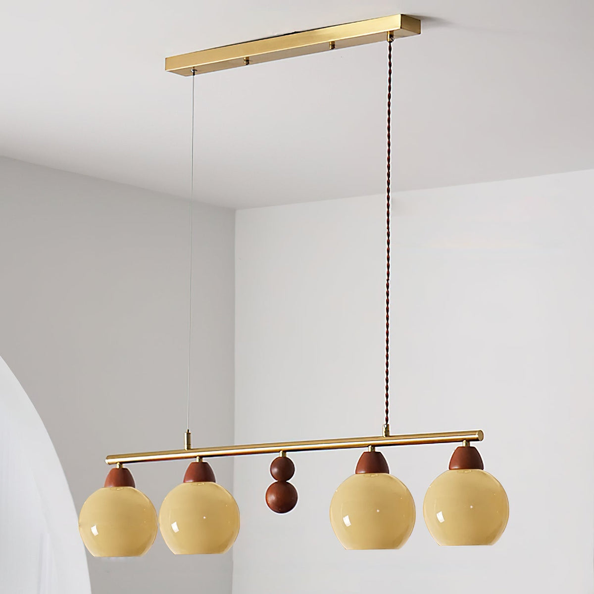 Berelelia Glass Chandelier-Moonnatur