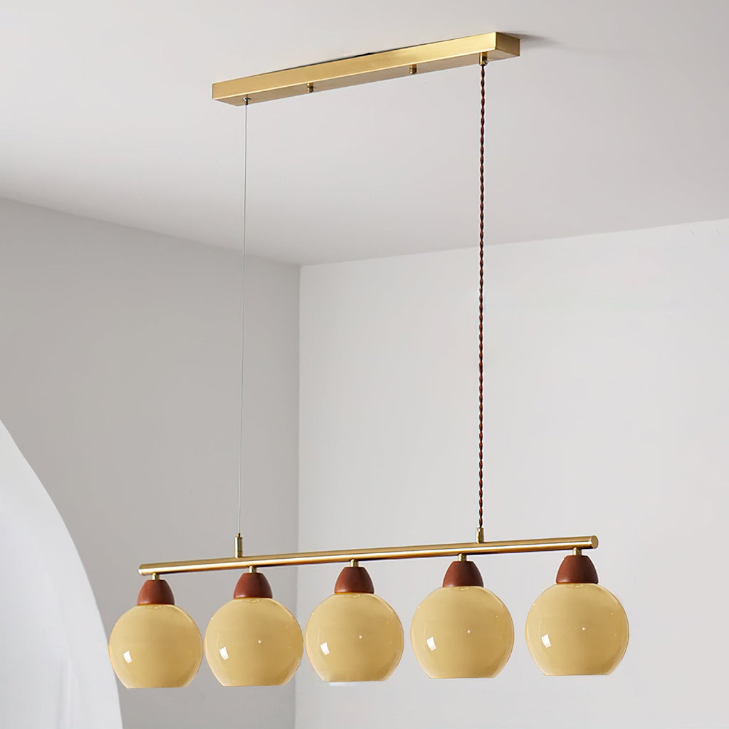 Berelelia Glass Chandelier-Moonnatur
