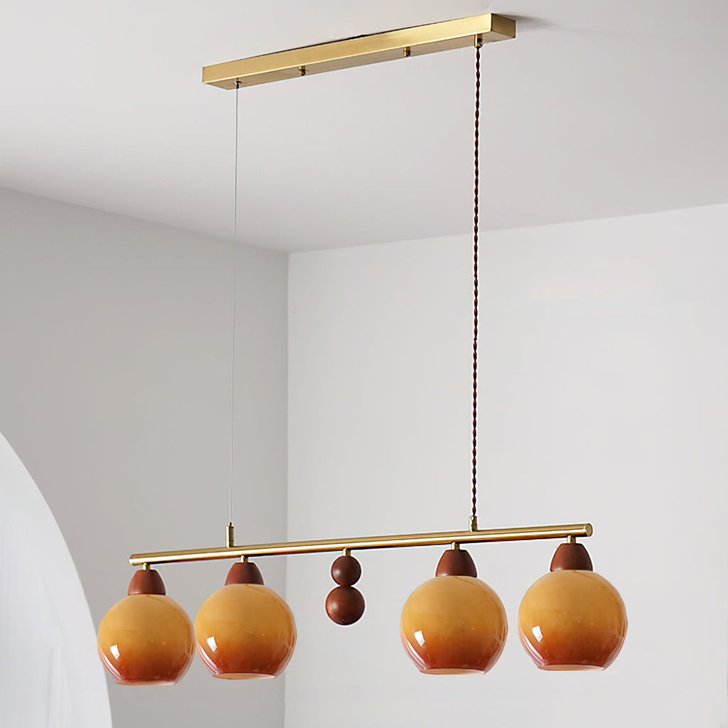 Berelelia Glass Chandelier-Moonnatur