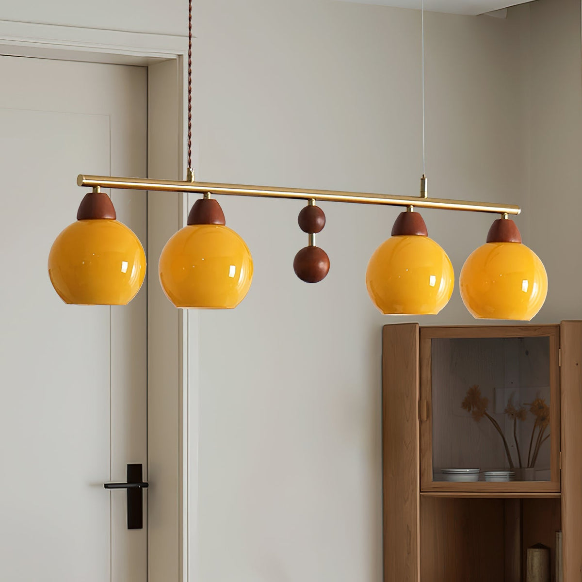 Berelelia Glass Chandelier-Moonnatur