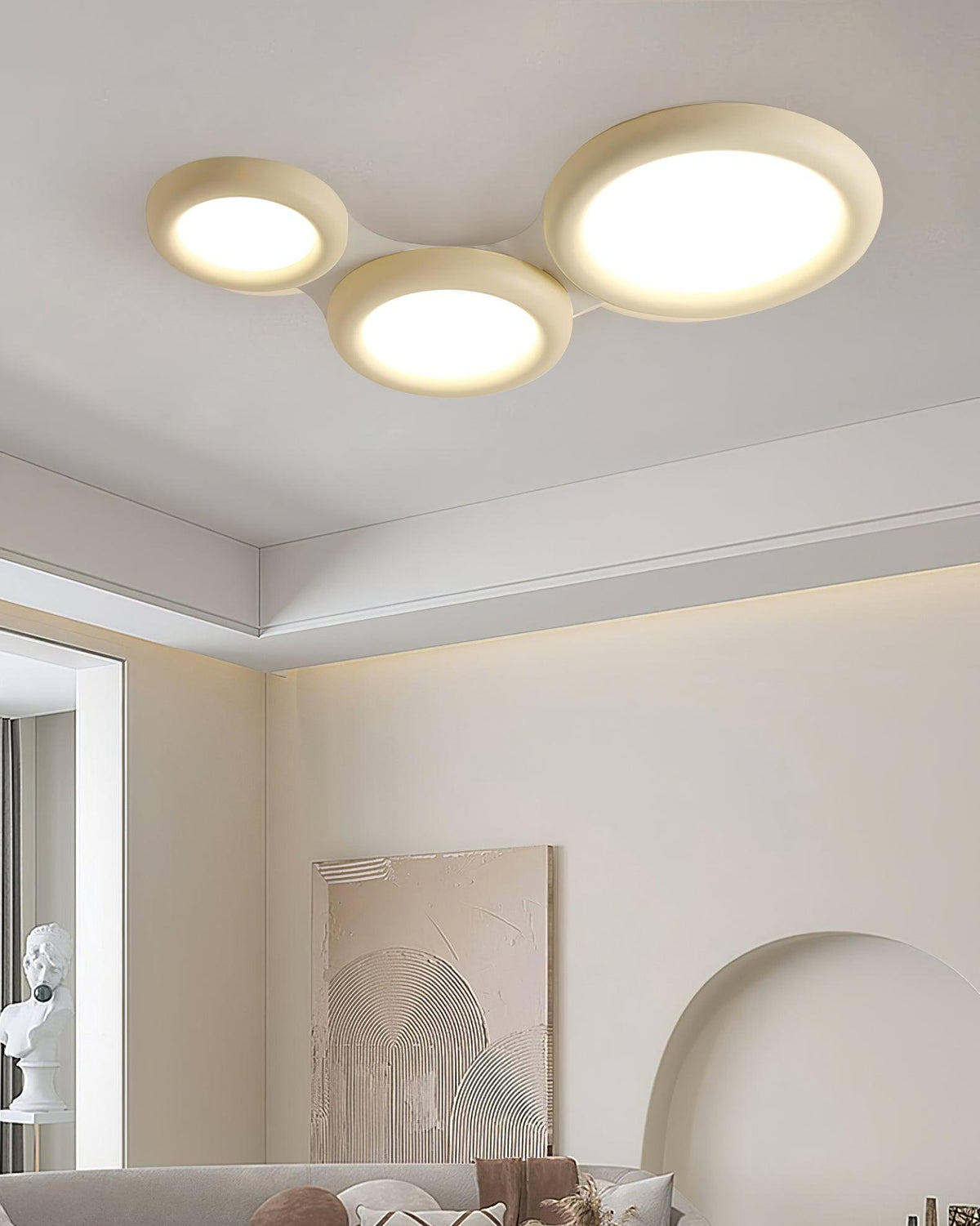 Rardenenelle Metal Ceiling Light-Moonnatur