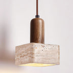Caldenaria Travertine Pendant Light-Moonnatur