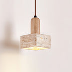 Caldenaria Travertine Pendant Light-Moonnatur