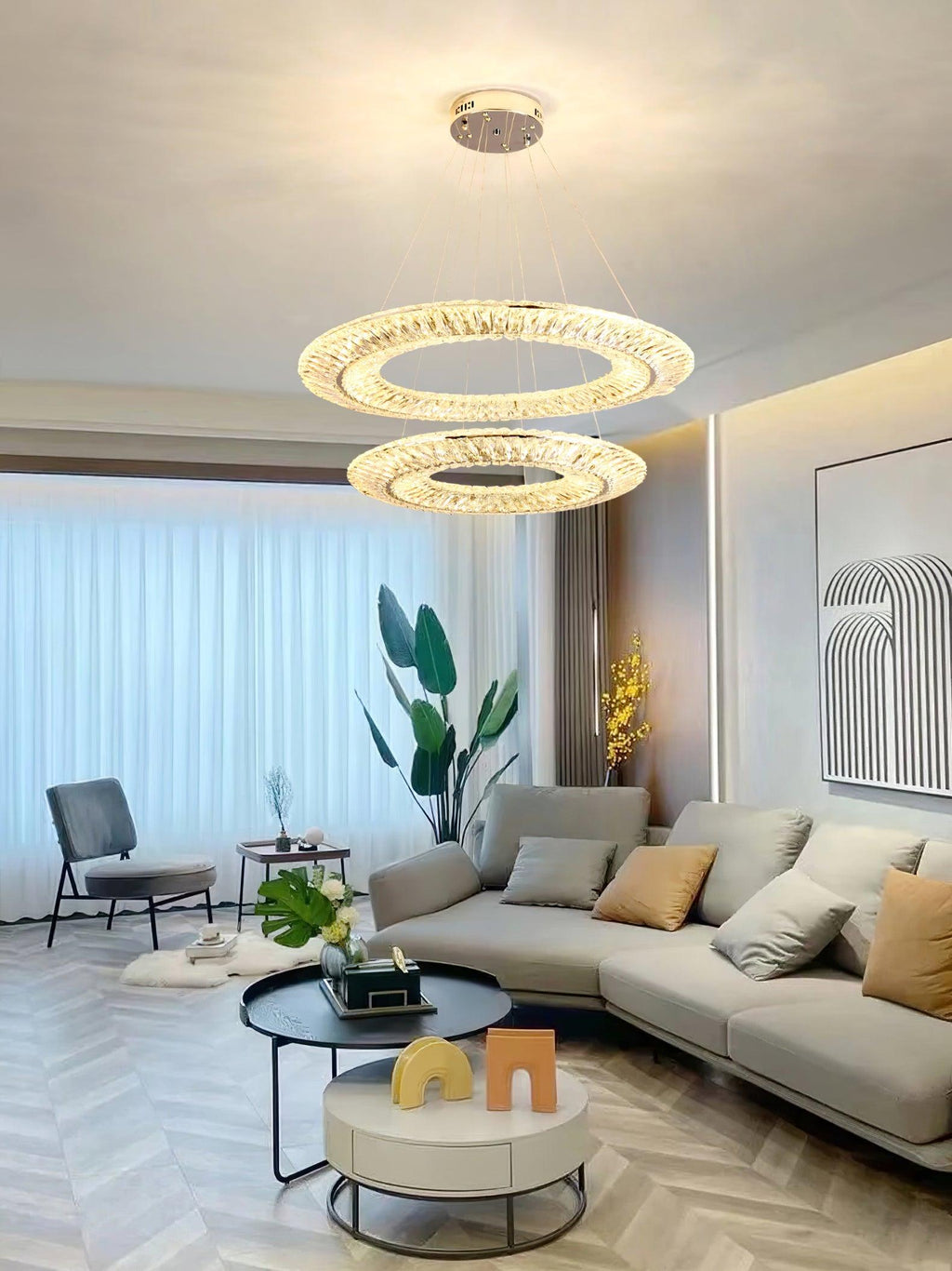 Bellatrixa Crystal Chandelier-Moonnatur