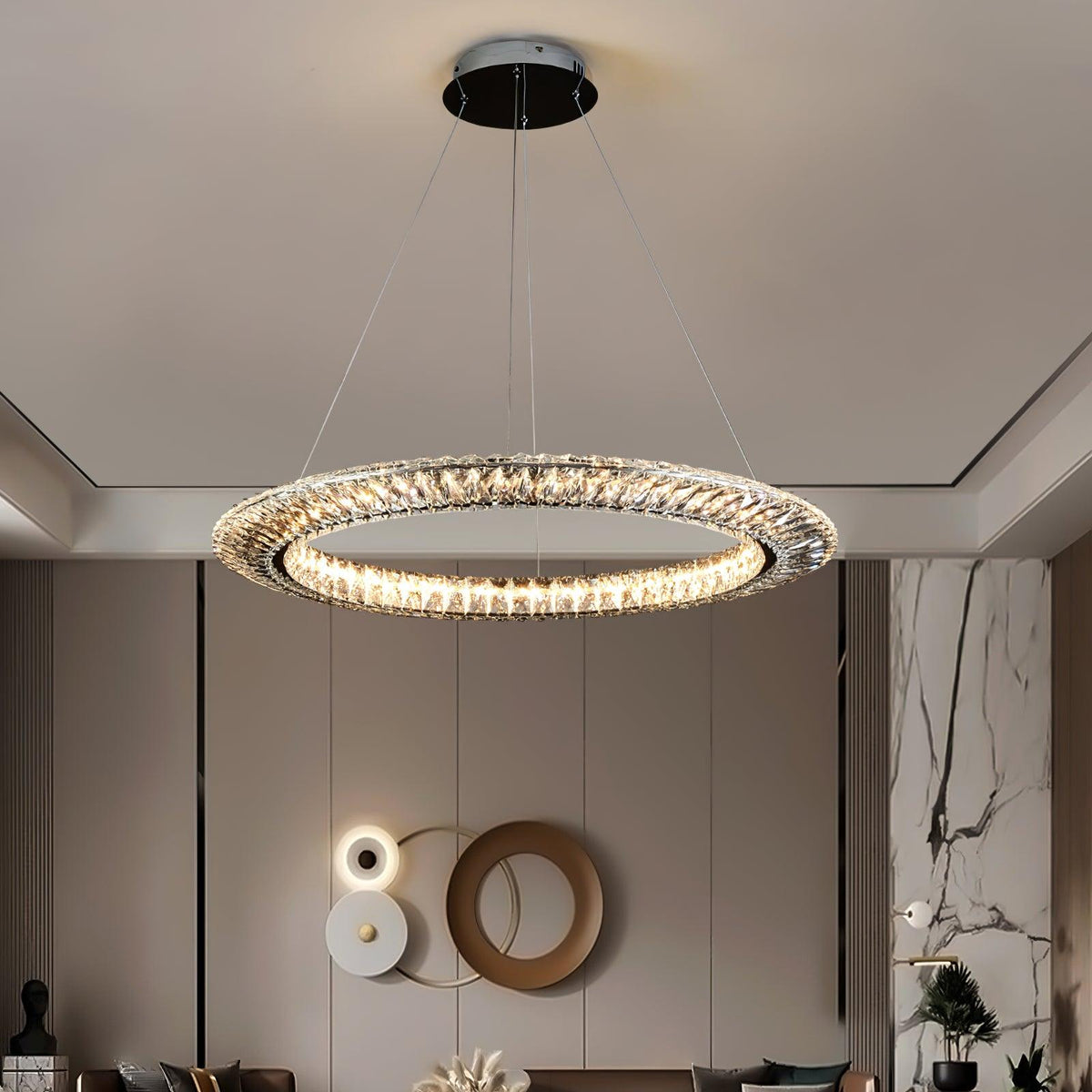 Bellatrixa Crystal Chandelier-Moonnatur