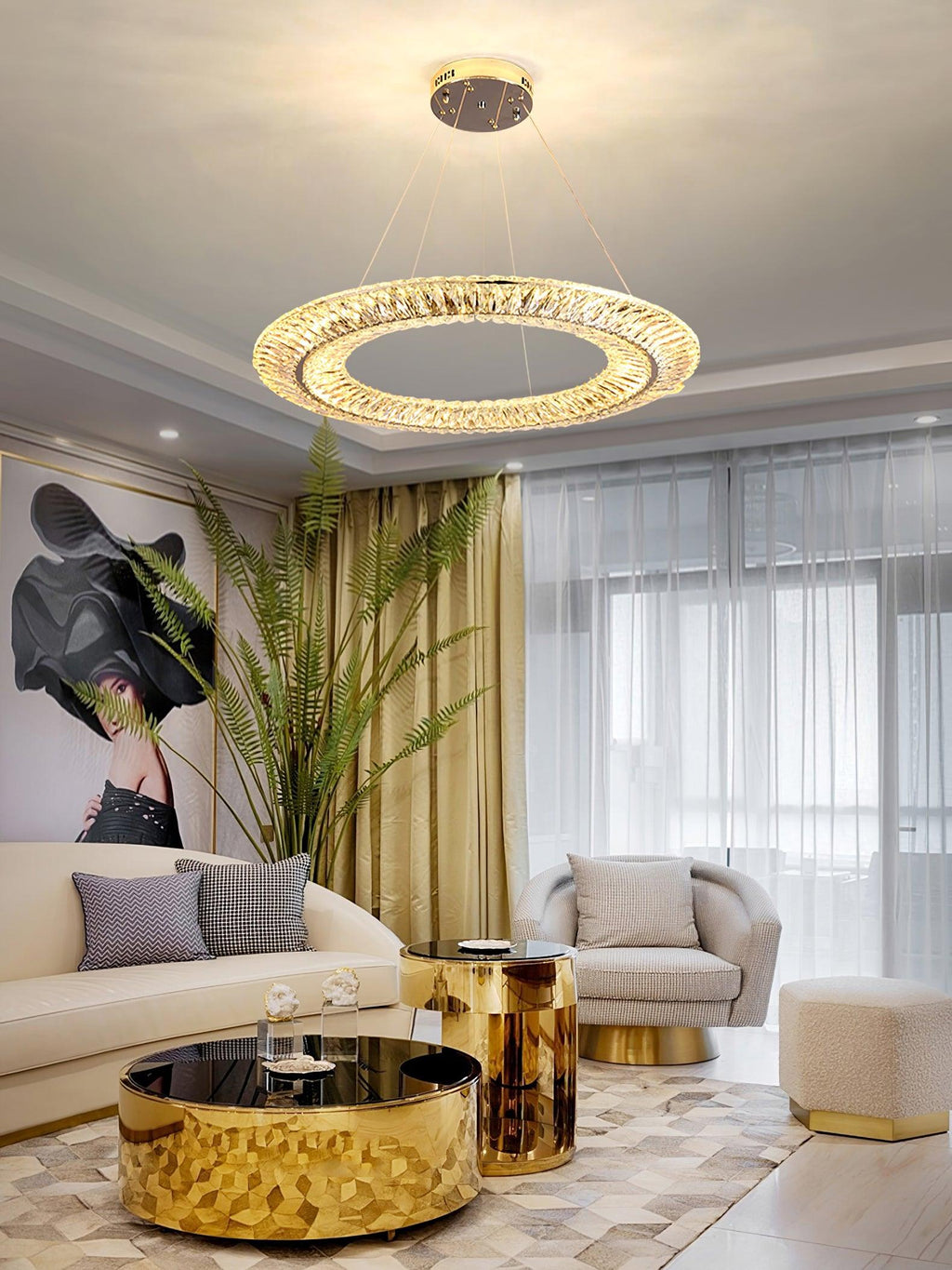 Bellatrixa Crystal Chandelier-Moonnatur