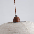 Aberden Fabric Pendant Light-Moonnatur