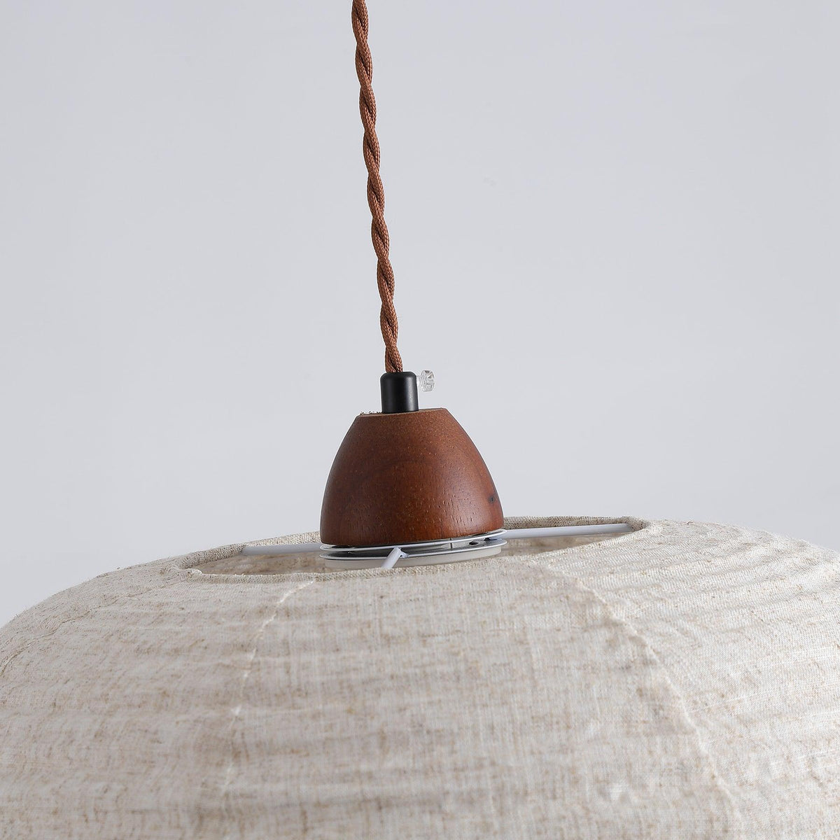 Aberden Fabric Pendant Light-Moonnatur