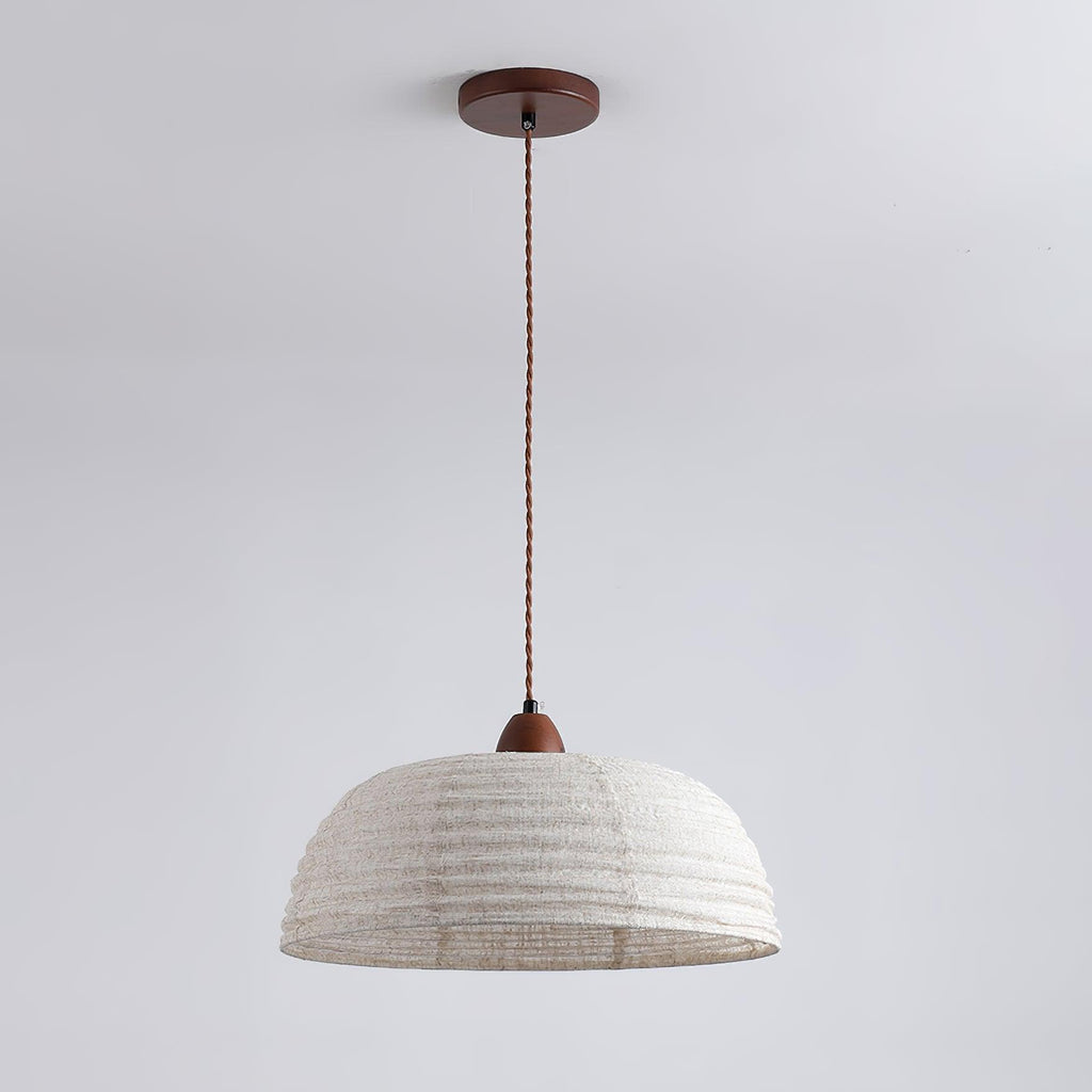 Aberden Fabric Pendant Light-Moonnatur