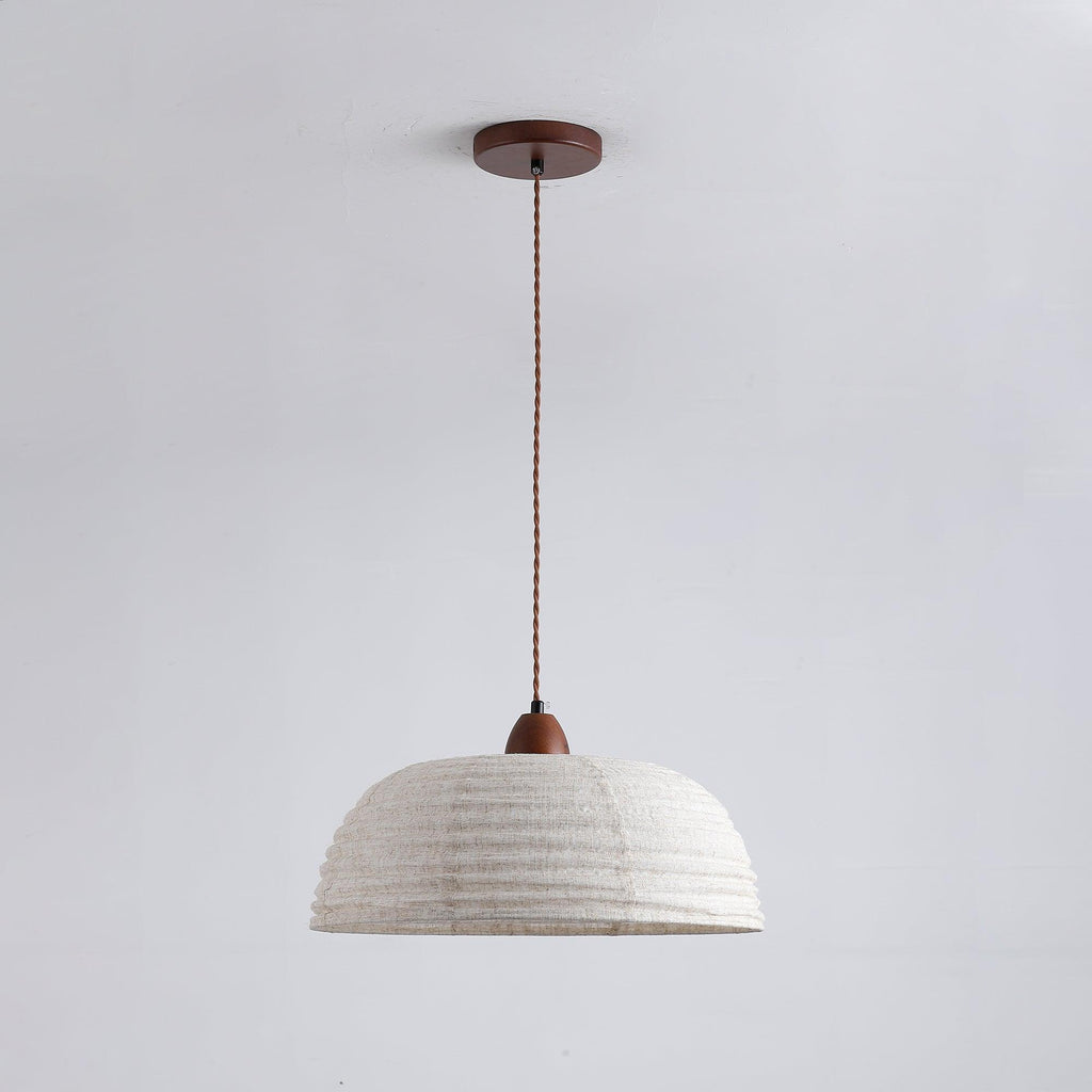 Aberden Fabric Pendant Light-Moonnatur