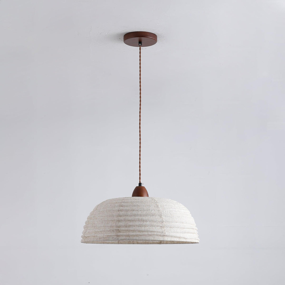 Aberden Fabric Pendant Light-Moonnatur