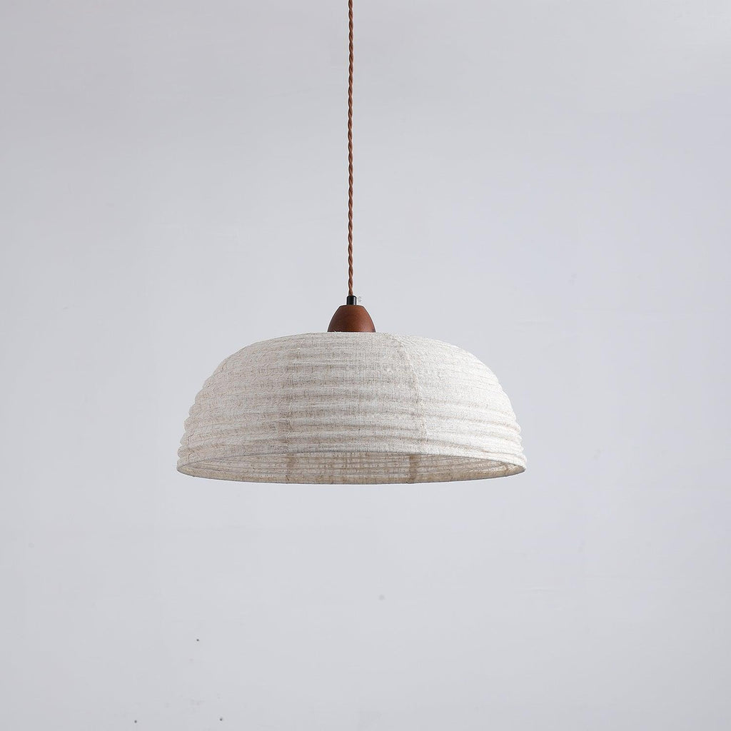 Aberden Fabric Pendant Light-Moonnatur