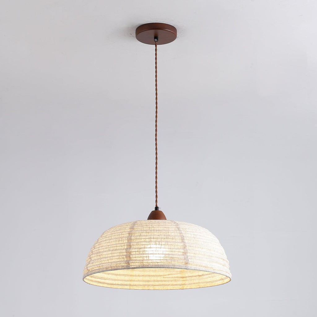 Aberden Fabric Pendant Light-Moonnatur
