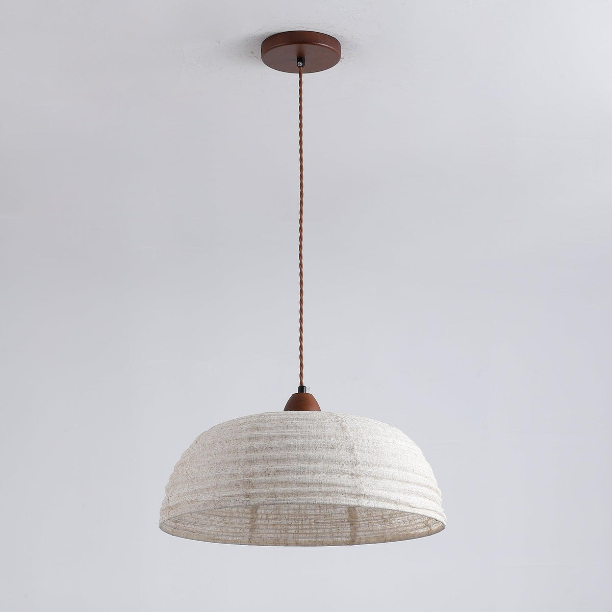 Aberden Fabric Pendant Light-Moonnatur