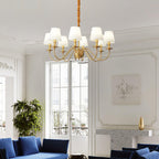 Wrenlyn Fabric Chandelier-Moonnatur