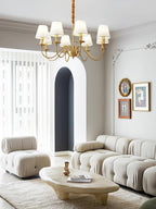 Wrenlyn Fabric Chandelier-Moonnatur