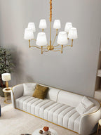 Wrenlyn Fabric Chandelier-Moonnatur