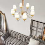 Wrenlyn Fabric Chandelier-Moonnatur