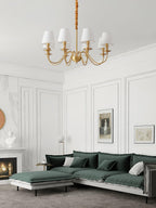 Wrenlyn Fabric Chandelier-Moonnatur